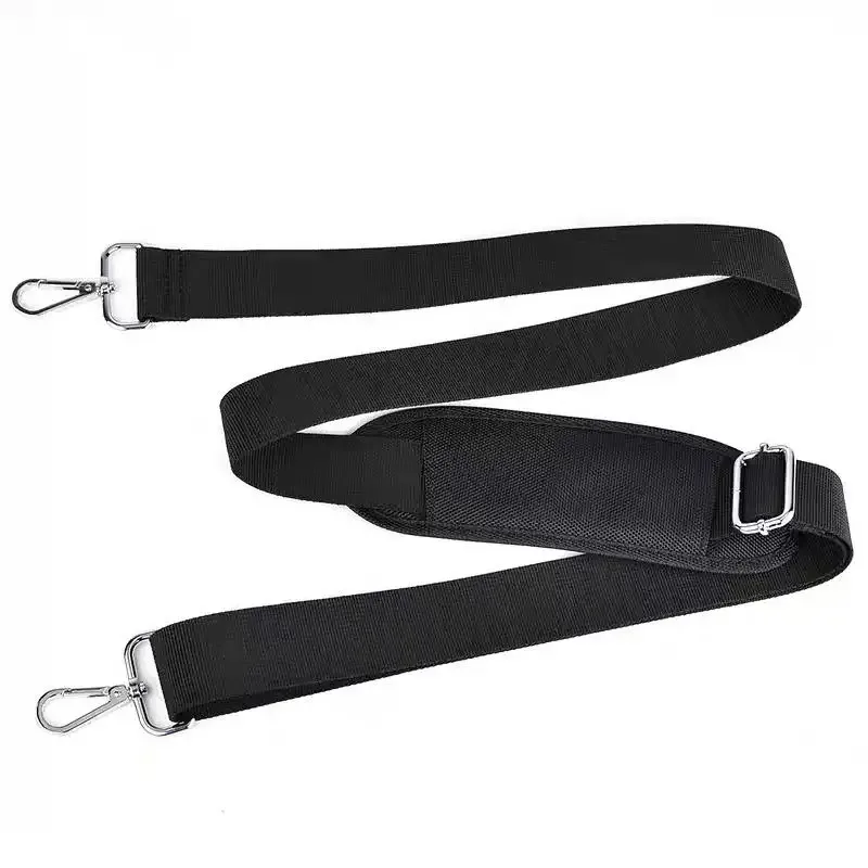 sangle d'épaule rembourrée pour ordinateur portable, remplacement avec crochets en nylon, sangle d'épaule pour sac à vêtements, sacs de sport, fourre-tout, sac de voyage pour guitare