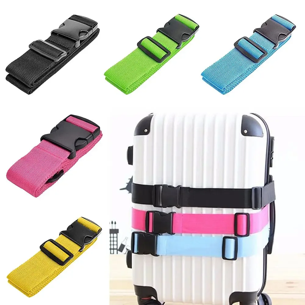 sangles de fixation pour valises, cordes d'emballage, accessoires de voyage, sangles à boucle pour bagages, sangles de sécurité pour bagages