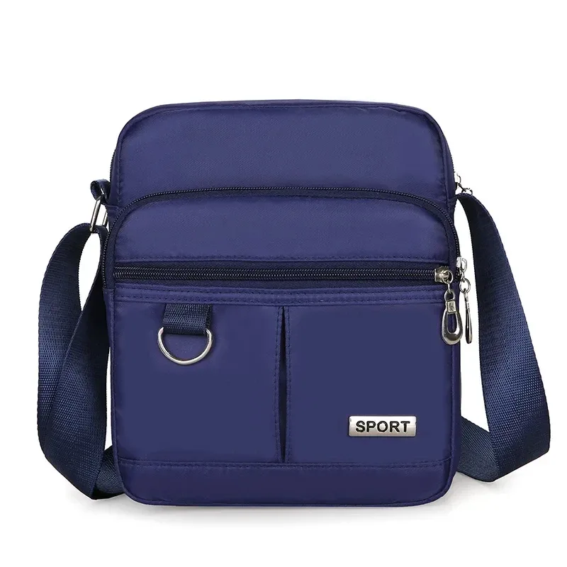 petit sac à bandoulière décontracté pour femmes, porte-monnaie multifonctionnel, portefeuille en nylon, sacoche étanche pour téléphone portable