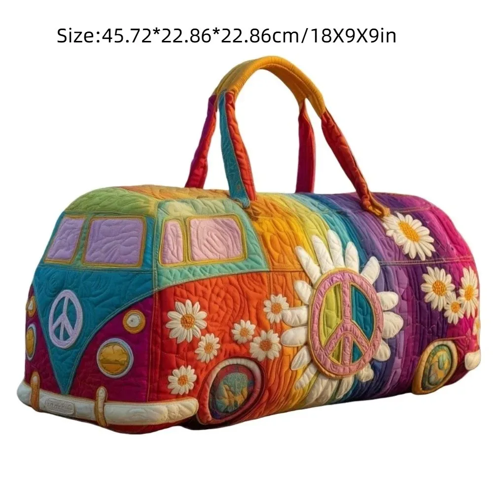 sac de voyage matelassé à sangle réglable, matelassage 3d, grande capacité, sac de sport, sac de gym, sac de voyage quotidien