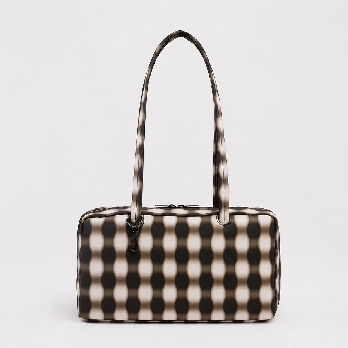 sac à bandoulière carré en nylon, sac à main en toile grande capacité, sac fourre-tout léger à fermeture éclair, sac de rangement pour les trajets quotidiens, les voyages, la gym, cadeau