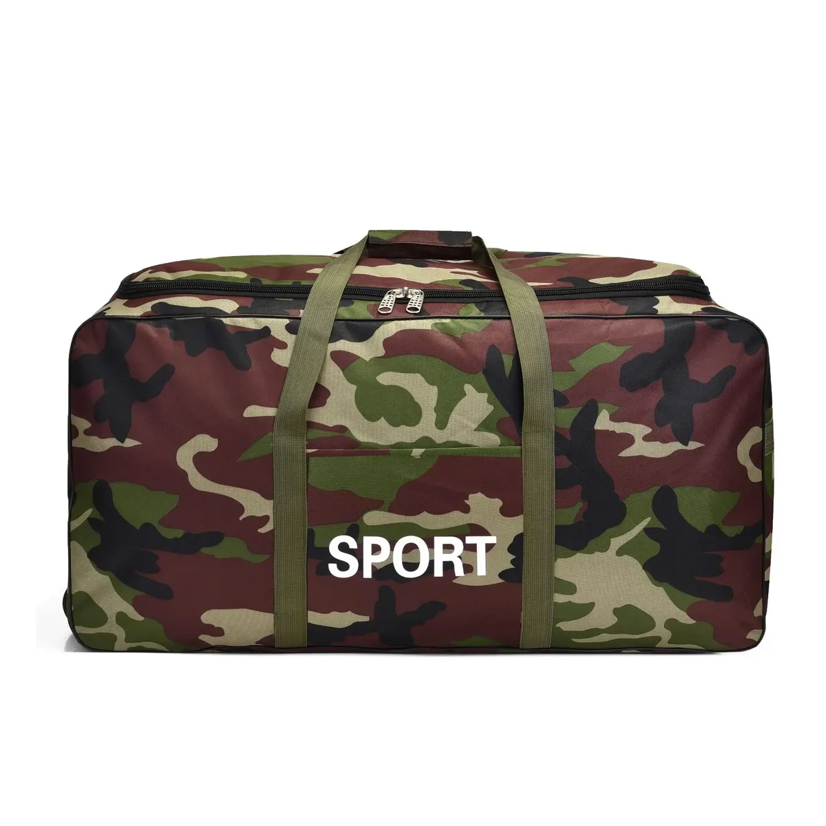 grand sac de camouflage 600d pour hommes, grand sac épais et imperméable en tissu oxford, artefact mobile, grand rangement, sacs de voyage, sac de sport