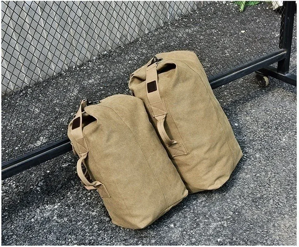 sac à dos en toile pour hommes, sac de sport de plein air, sac de voyage, sacs à dos de randonnée, sac de pêche, sacs campong