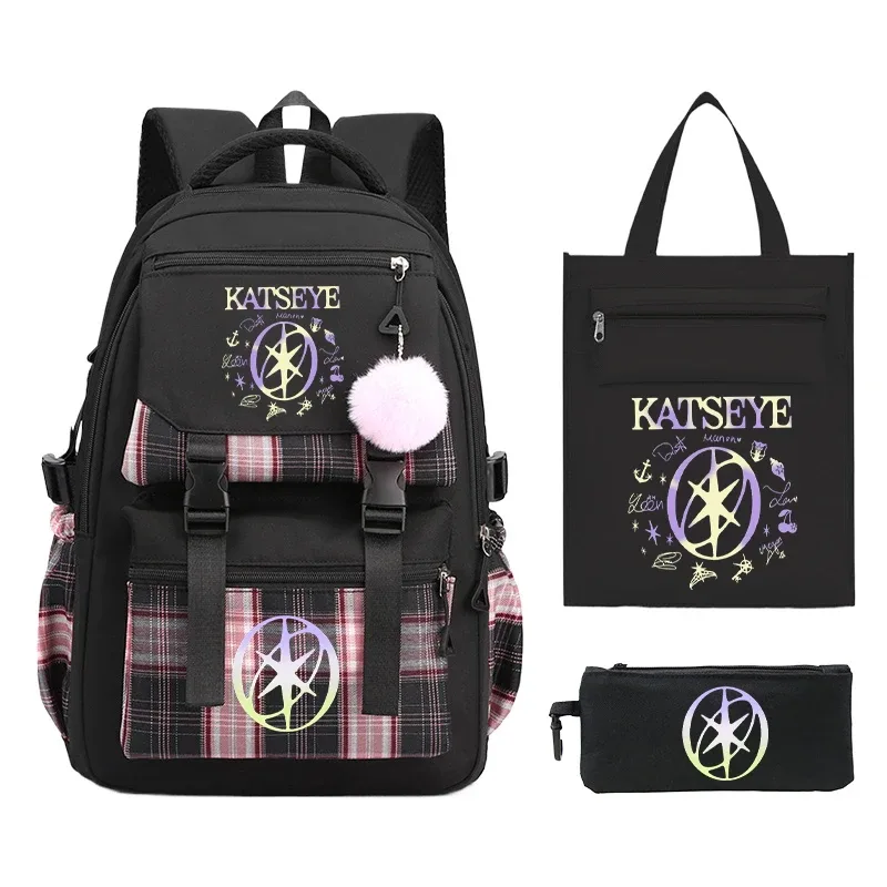 sac dos nylon violet noir motifs floraux géométriques accessoires stylos intérieur informatique voyage femme