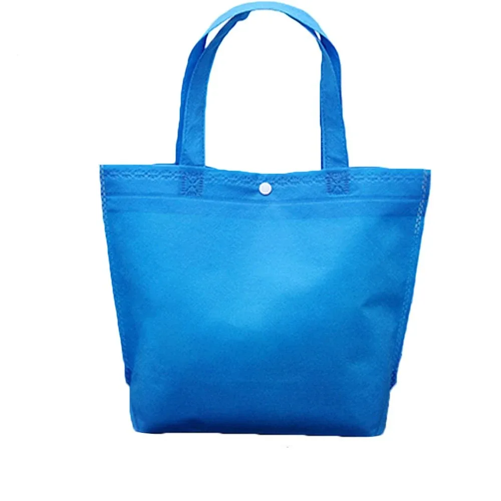 sac fourre-tout en toile non tissée pour femmes, pliable, réutilisable, idéal pour le rangement de cadeaux, les courses et le stockage.