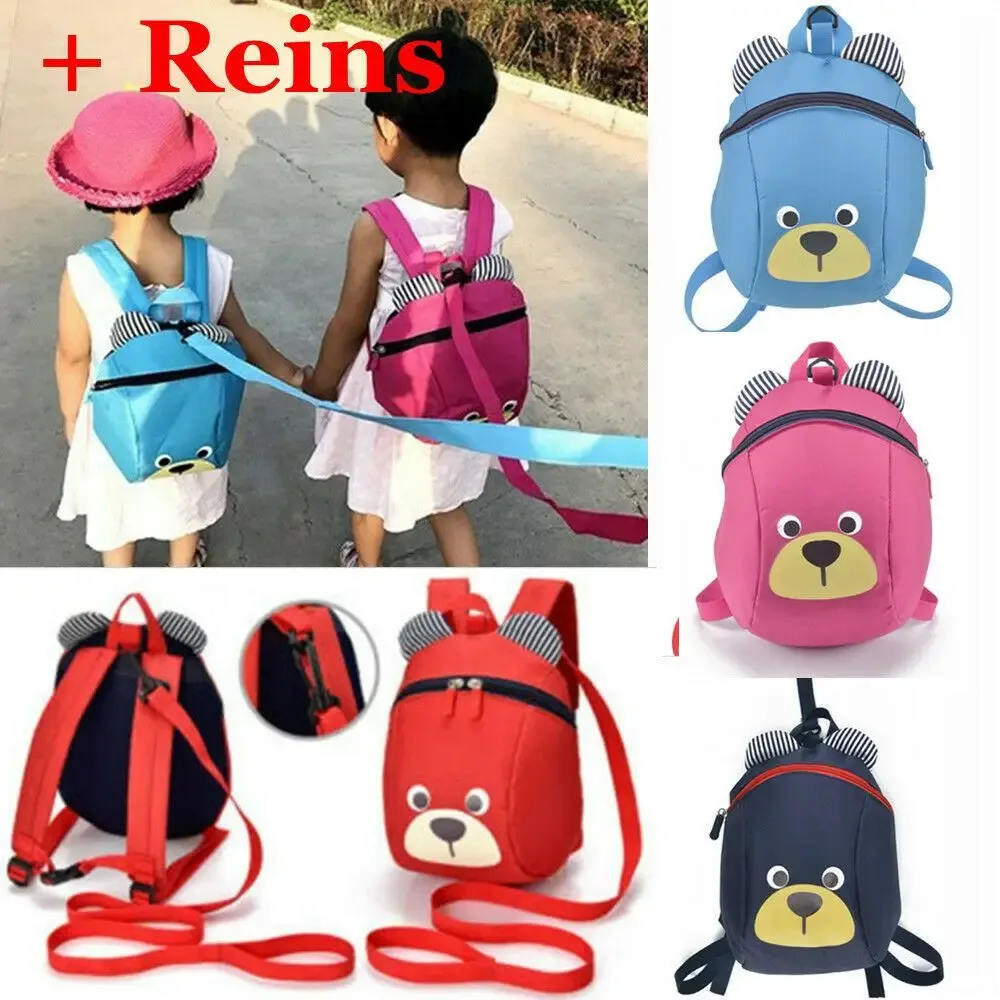 sfp reins sac à dos anti-perte pour enfants, sécurité, tout-petit, école, pépinière, sacs initiés, sacs de dessin animé, sac à dos présв
