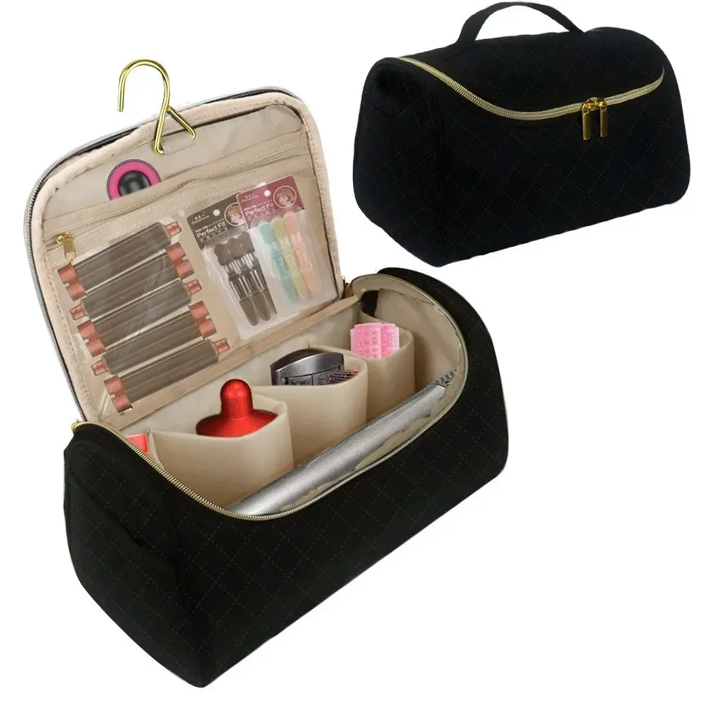 mallette de rangement de voyage organisateur pour dyson airwrap sac de maquillage portable fer à friser sèche-cheveux sac anti-poussière pochette sèche-cheveux étui