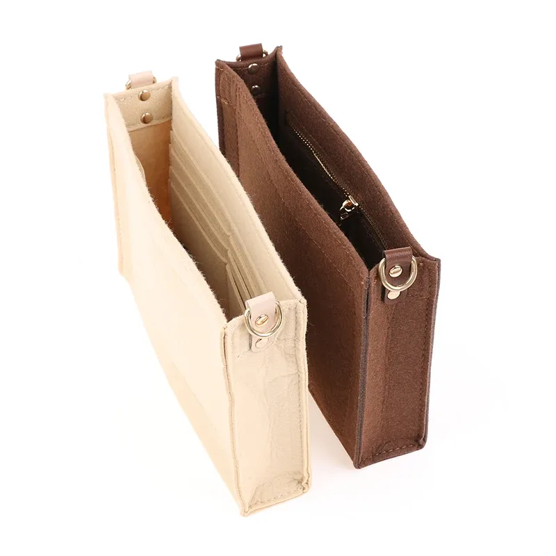 trousse de toilette de luxe avec anneau en d, insert de sac à main avec jomakeup, poudres de toilette, 19, 26