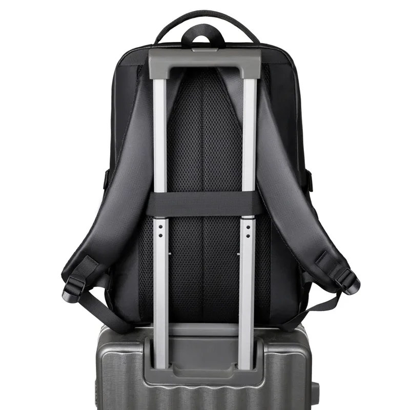 sac à dos professionnel, sac à dos pour ordinateur portable, sac de voyage, noir, grande capacité, adapté à différents scénarios