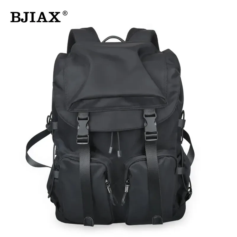 sac dos nylon noir texture jacquard poche limon bandoulière arquée imperméable usage voyage loisirs école affaires