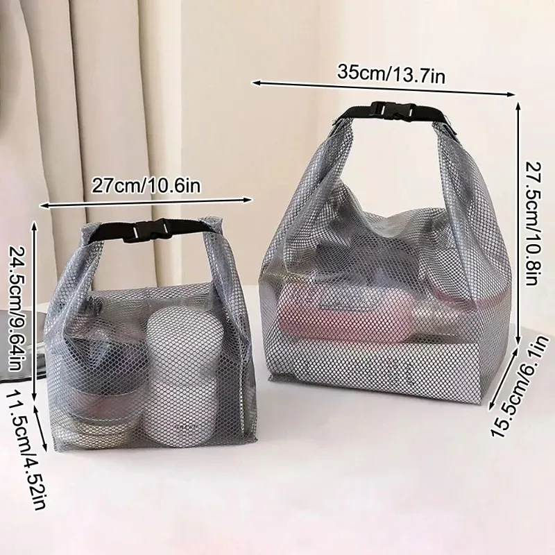 sac de rangement imperméable, vêtements de sport, sac de bain et de natation, grande capacité avec cordon de serrage, sac de toilette extérieur pour hommes et femmes