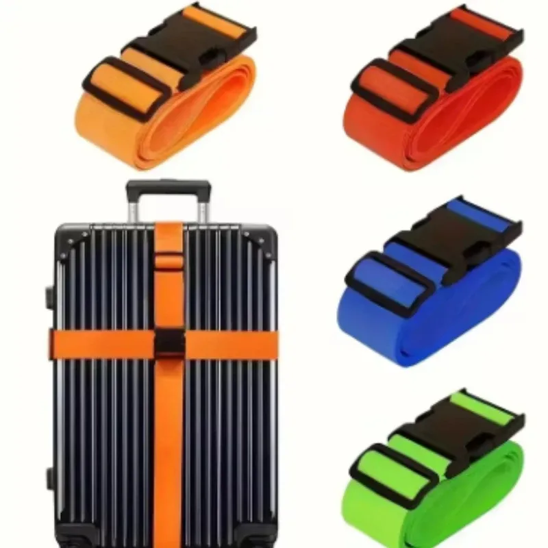 sangle de bagage pour valises, 2 pièces, ceinture d'emballage pour valises, ceintures de voyage facilement identifiables, accessoires de sac