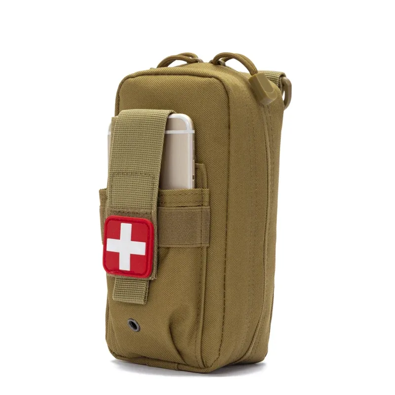 sac de premiers secours pour le sauvetage en extérieur, pochette médicale, trousse de survie avec garrot et ciseaux, sac banane molle pour la chasse