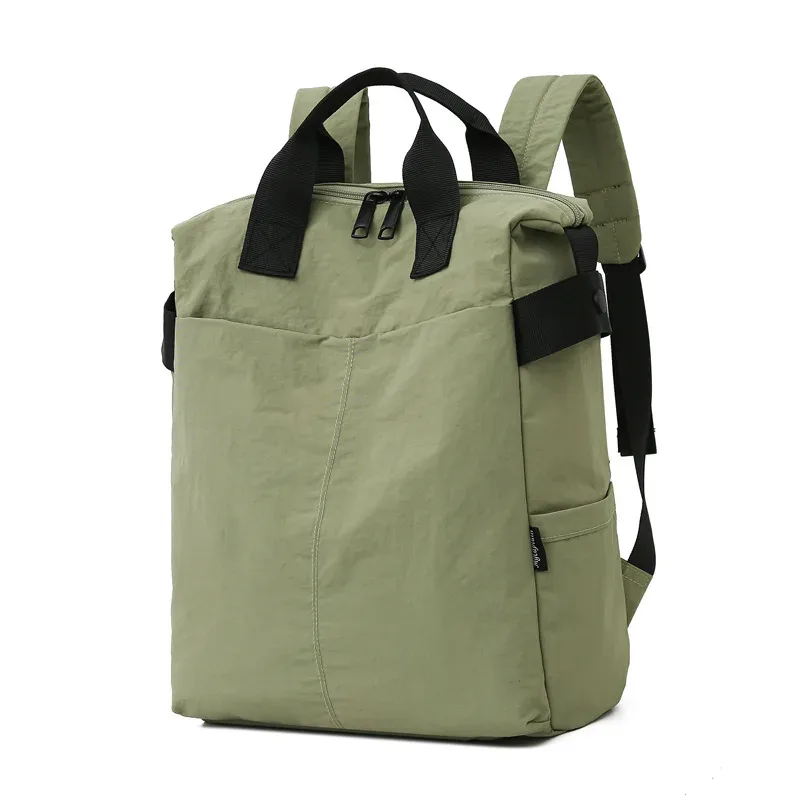 sac à dos simple de style japonais, grande capacité, sac de voyage décontracté, sac d'école pour collégiens, sac pour ordinateur portable pour les trajets quotidiens