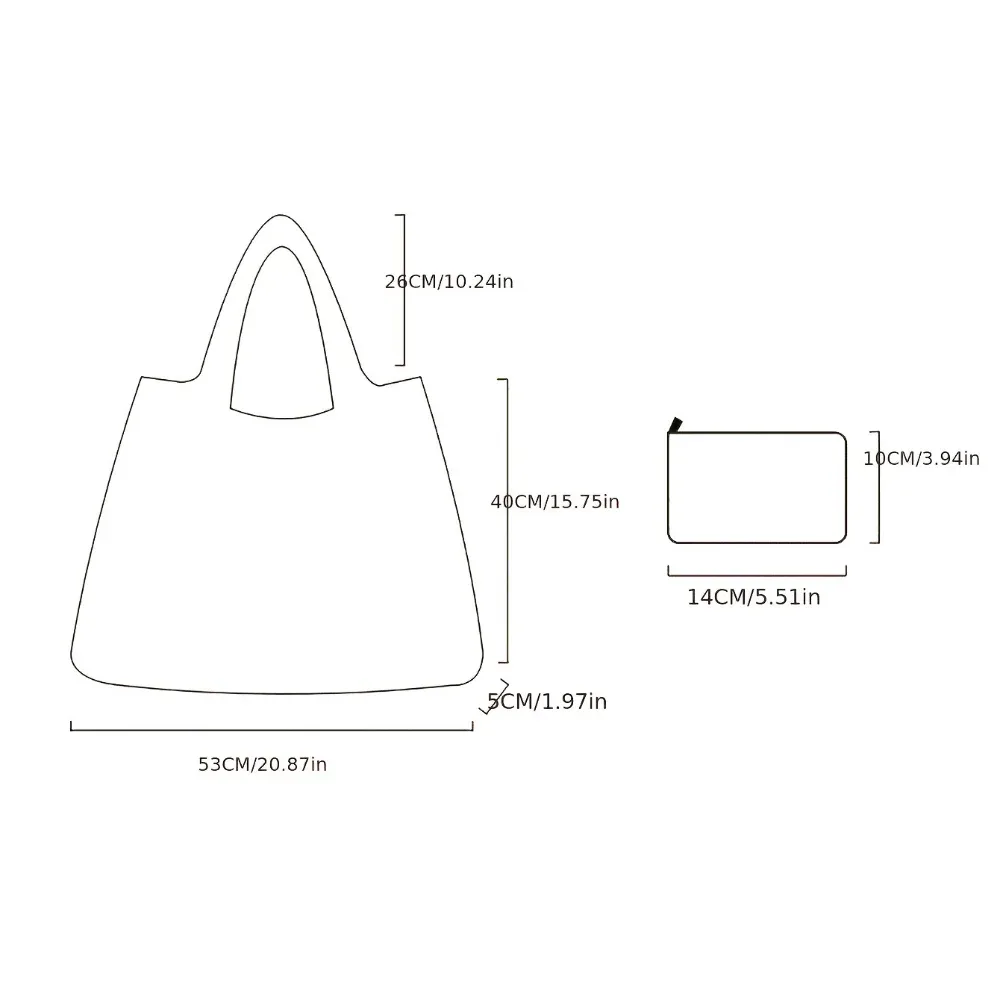 sac d'épicerie écologique, sac à main réutilisable durable, sac de voyage imperméable, sac à bandoulière grande capacité, sac fourre-tout en tissu oxford