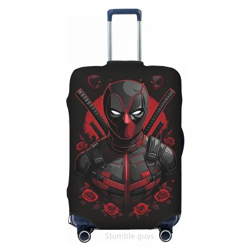 housse de valise élastique durable avec imprimé film pour bagages de 18 à 32 pouces, lavable, anti-poussière, anti-rayures, pour les voyages en avion et en voiture
