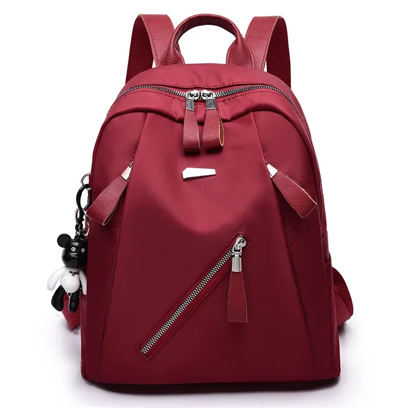 sac à dos antivol pour femme, nouvelle version coréenne 2026, sac tendance en nylon et toile oxford