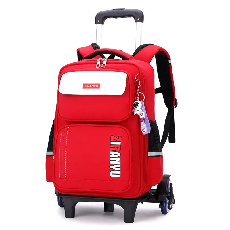 sacs à dos roulants pour enfants de l'école primaire chariot école étudiant sac à dos sac à roulettes retour à l'école sacs à dos avec roues
