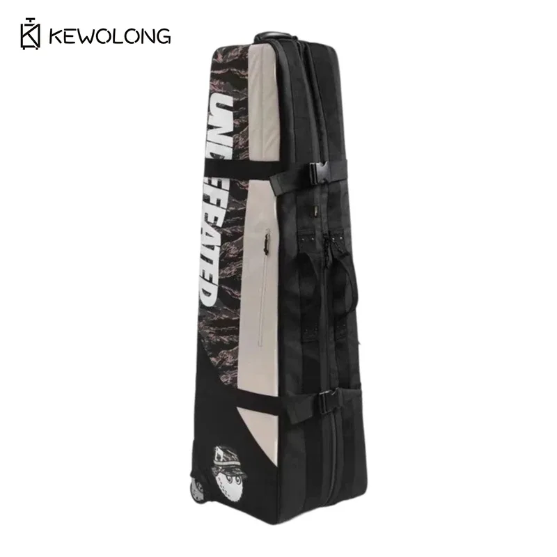 sac de voyage de golf pour les compagnies aériennes, valise rigide durable à roulettes, grande capacité pour bagages de golf soumis à la consigne par les compagnies aériennes