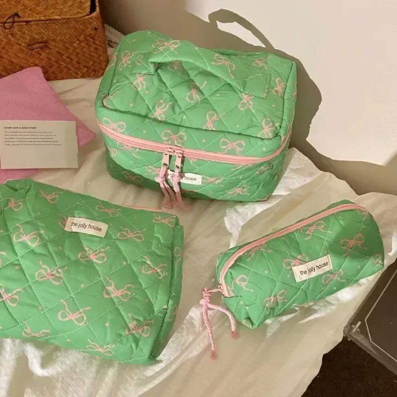 trousse de maquillage pour femmes, 1 pièce, grande capacité, organisateur de cosmétiques de voyage, pochette de toilette, sac de rangement étanche pour salle de bain pour filles