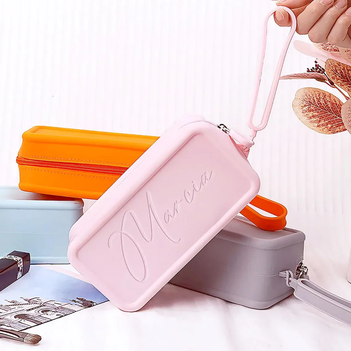 sac de plage personnalisé, sac étanche, organiseur de crème solaire, organiseur de lunettes de natation, sac de voyage étanche, trousse de toilette étanche