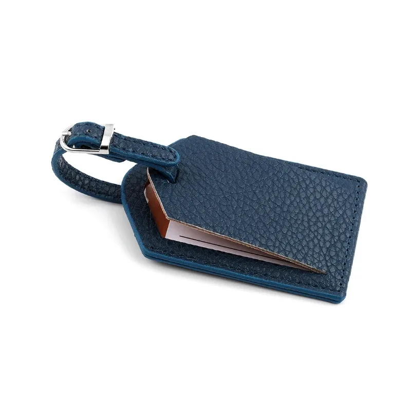 étiquette de bagage étanche chancelier créative, étiquette suspendue en cuir, carte d'embarquement touristique, à la mode