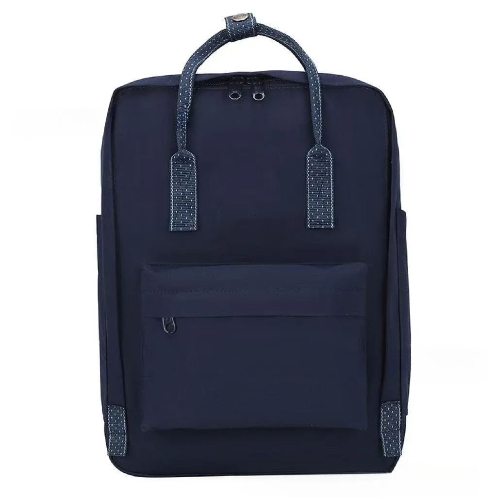 Sac à dos en toile de grande capacité, sac d'école pour étudiants, sac à dos léger pour ordinateur portable, sac de voyage décontracté pour hommes et femmes