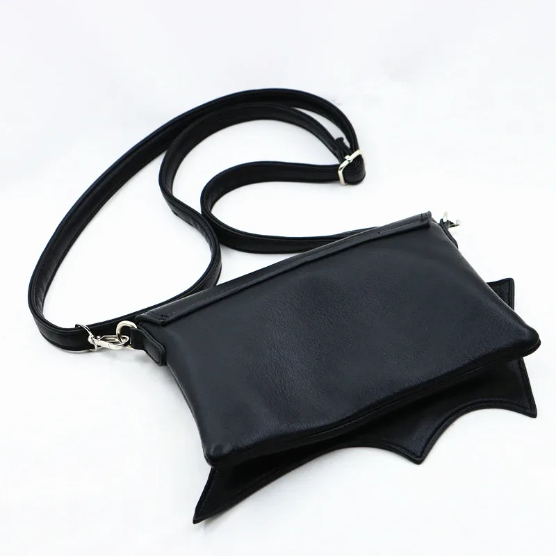 sac à ailes de chauve-souris noir, petit sac à bandoulière, sac à main de style gothique, sac à main batwing