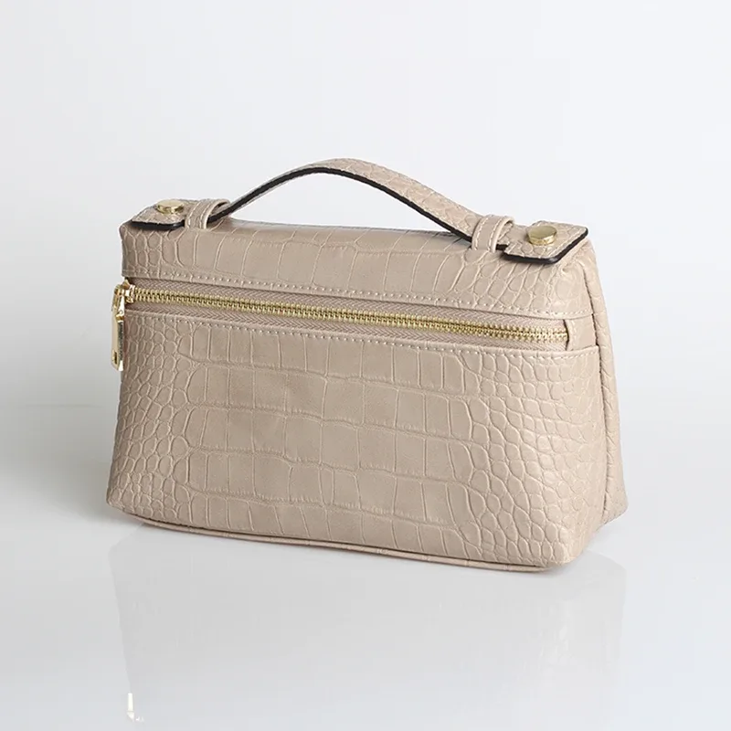 tophiigh-sac à main de maquillage portable pour femmes, pochette, sac à main, sac à main pour dames, sac à main, sac à main, savoir chaud, salle, rouge, café, mode
