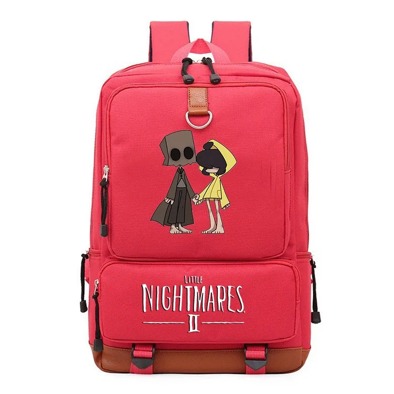 jeu petits cauchemars 2 sacs à dos pour garçon fille sacs d'école sac à dos adolescents enfants voyage quotidien sac à dos mochila
