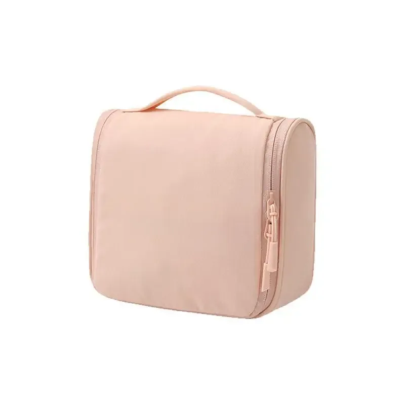 trousse de toilette suspendue imperméable portable avec crochet, grande capacité, organisateur cosmétique et de soins de la peau