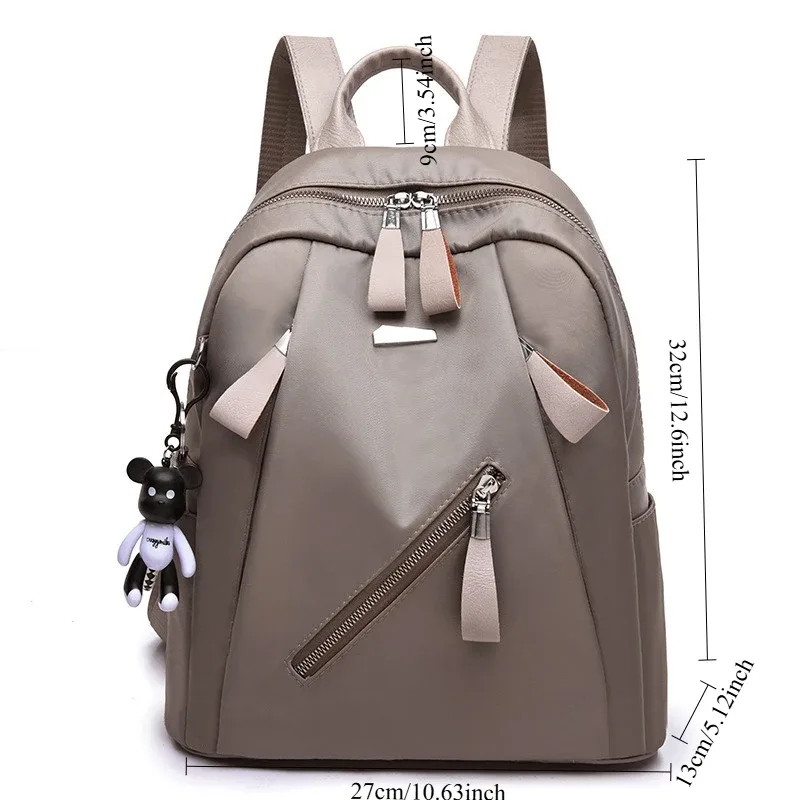 sac à dos antivol pour femme, nouvelle version coréenne 2026, sac tendance en nylon et toile oxford