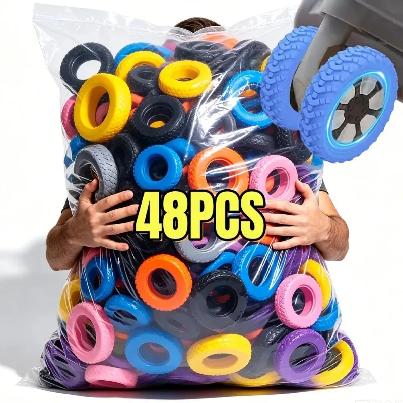 housse de protection en silicone pour roulettes de valise, silencieuse, anti-bruit, pour bagages de voyage, protège-roulettes de chariot