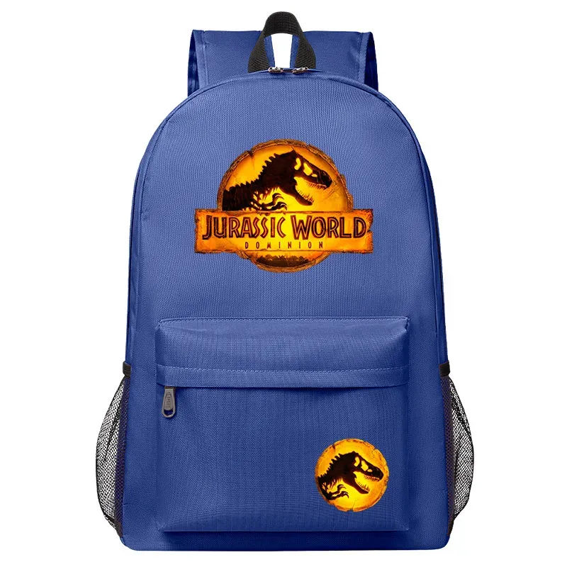 nouveau jurassic world dominion enfants sac d'école de haute qualité enfants étudiant sac à dos cartable adolescent ordinateur portable sacs à bandoulière