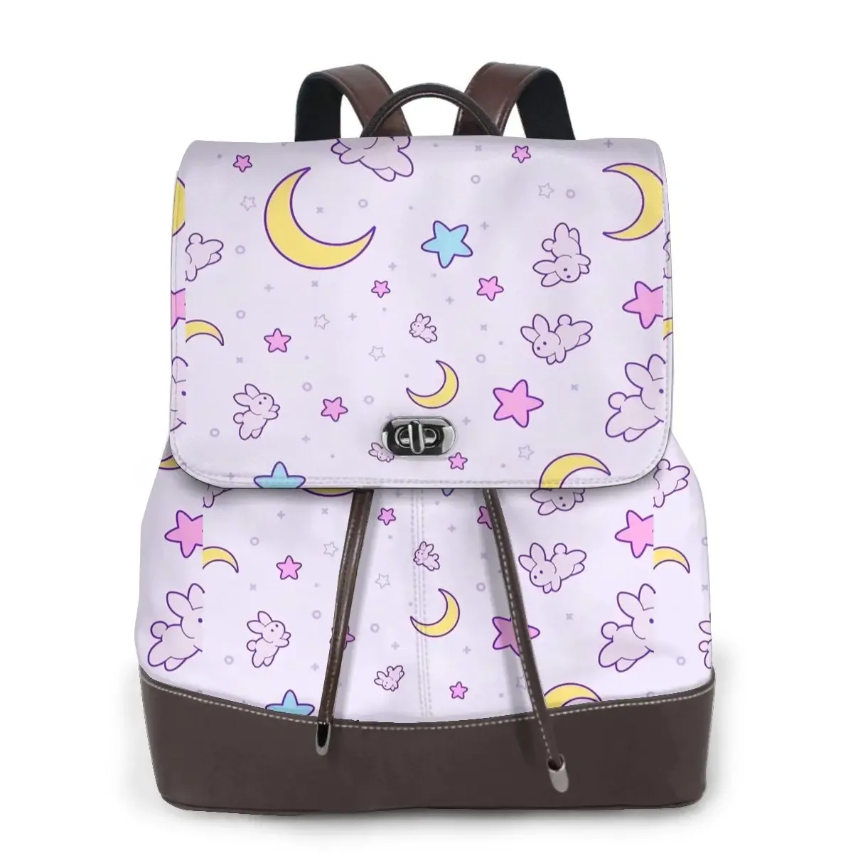s-sailor-m-moon nouveau sac à dos pour femme tendance, sac à dos en cuir de haute qualité, sac à dos simple et élégant, sac à dos de grande capacité