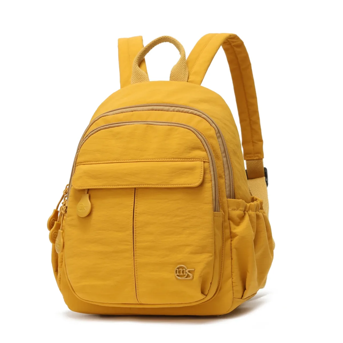 petit sac à dos décontracté pour femmes, sac à dos en nylon multi-poches, mini sac à dos portable, sac de voyage quotidien pour le shopping en plein air