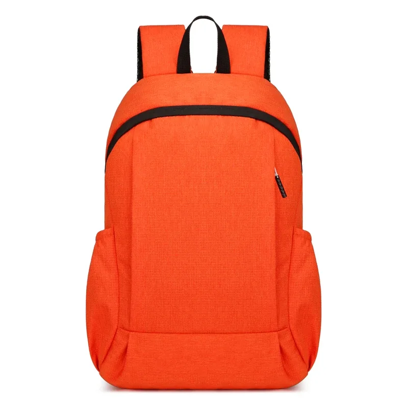 sacs à dos légers de couleur unie, sacs à dos de sports de plein air, sacs de voyage décontractés, cartables pour étudiants