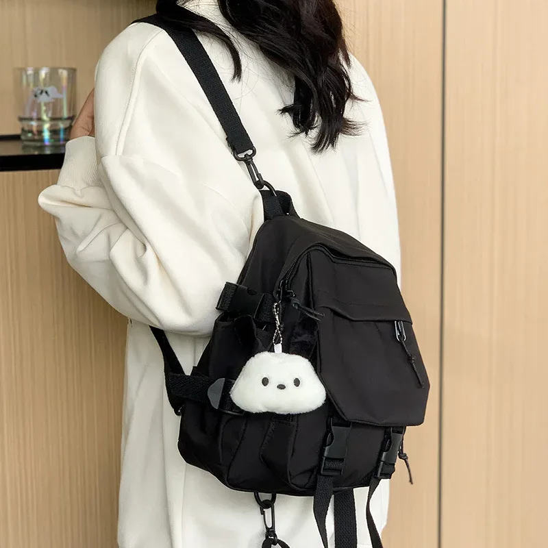mini sac à dos kawaii pour femmes, sac à bandoulière pour adolescentes, petit sac à dos multifonction pour dames, sacs à dos d'école et de voyage