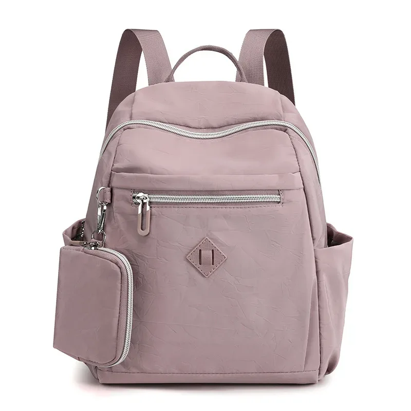 sac à dos de grande capacité pour femmes, style doux, tendance, version coréenne, sac de voyage résistant à l'eau, cadeaux pour couple