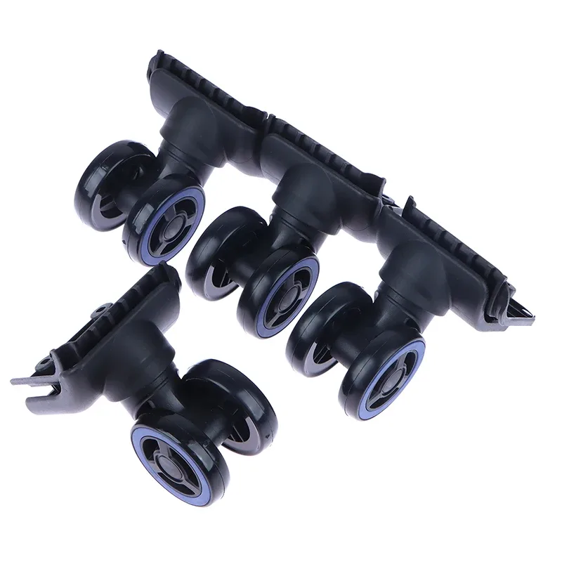 1 ensemble de roues de remplacement pour valise de voyage, roues pivotantes à 360 degrés, silencieuses, accessoires universels pour valise