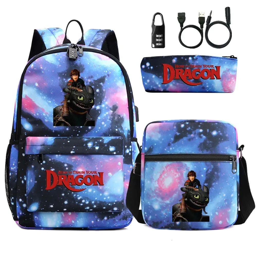 sac dos oxford université logo how to train your dragon motif dragons poche téléphone portable bandoulière arquée fermeture éclair usage enfant voyage