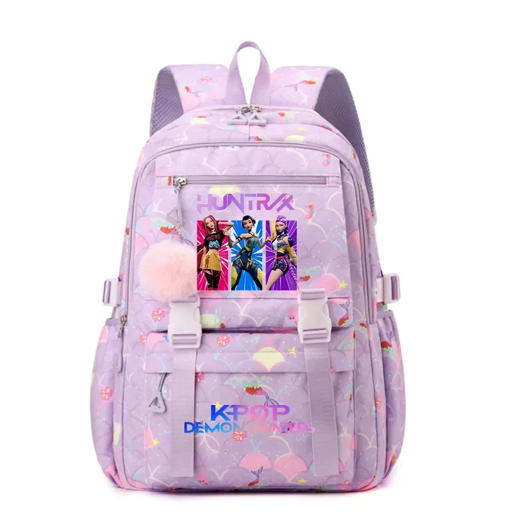 sacs à dos kpop demon hunters, sacs d'école légers pour ordinateur portable, sacs d'école pour adolescentes, sacs d'école pour femmes, filles et enfants