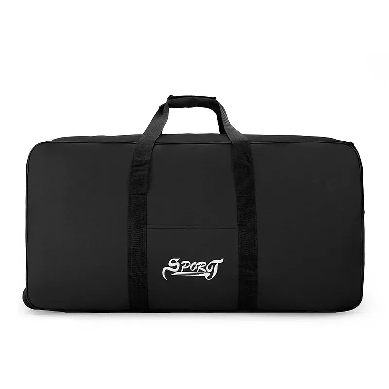 Valise de voyage pliable grande capacité pour étudiant, avec roulettes, pour le rangement de couettes et de vêtements