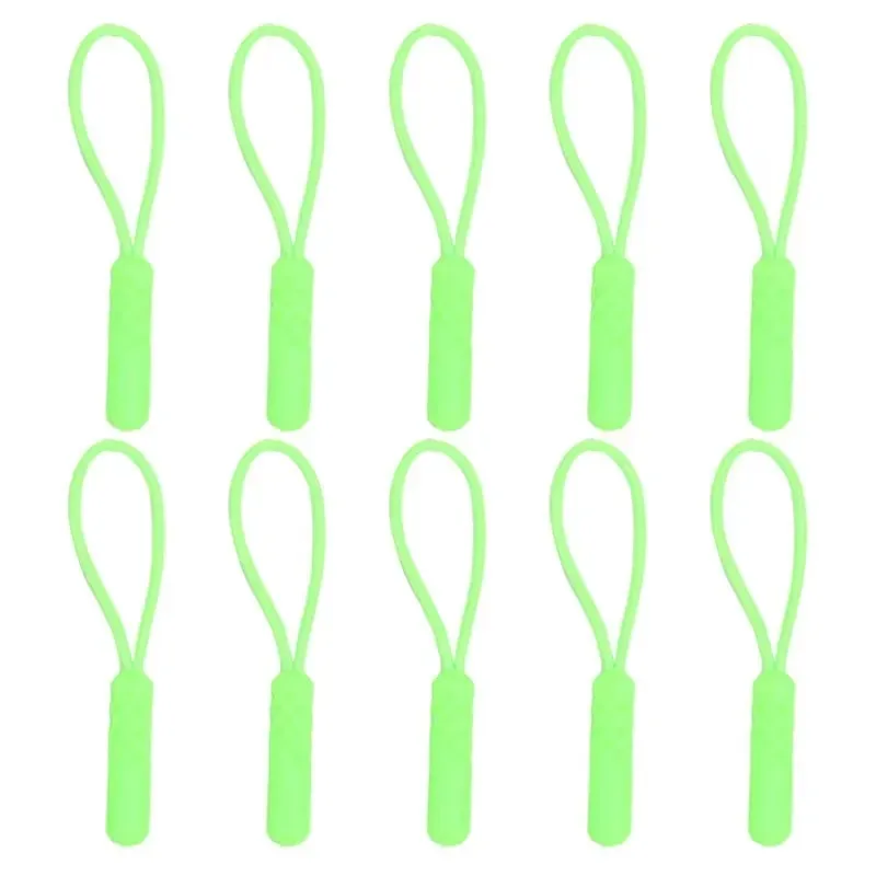 10/20 pièces tiroir de fermeture éclair, embout de remplacement pour cordon, clip de fixation pour boucle cassée, languette de fermeture éclair pour sac de voyage, valise, tente, sac à dos