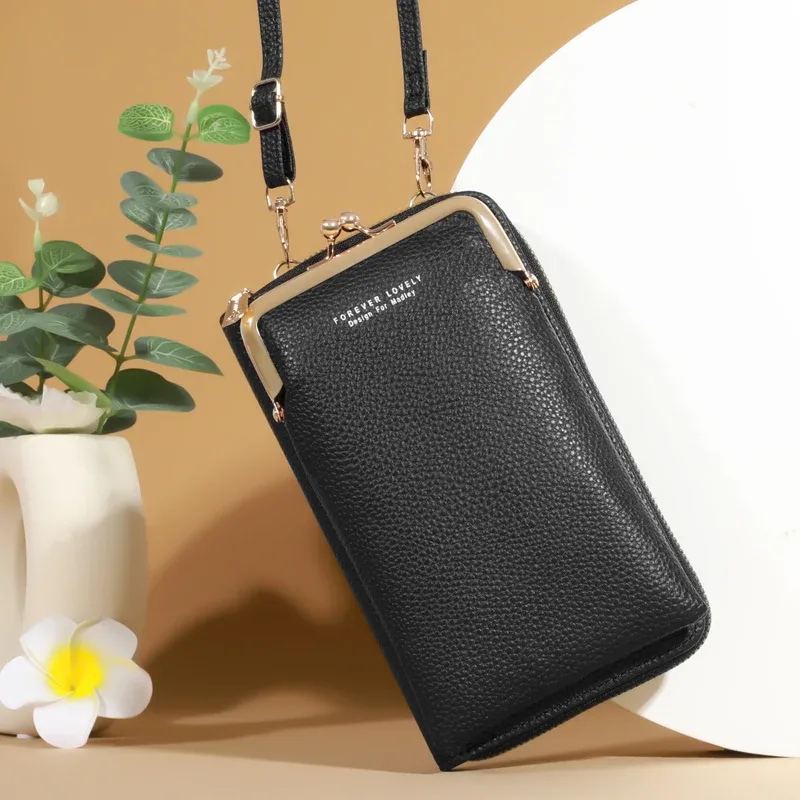 petit sac à bandoulière en cuir pour femme, sac à main, sac à main, pochette, téléphone, salle de bain, mode t, mini 256 initié