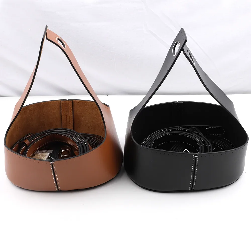 ensemble de sacs à bandoulière en cuir faits main pour le tricot et le crochet, sac à dos pour femme, sac à main, sac à sangle, base de sac, sac à cordon avec quincaillerie