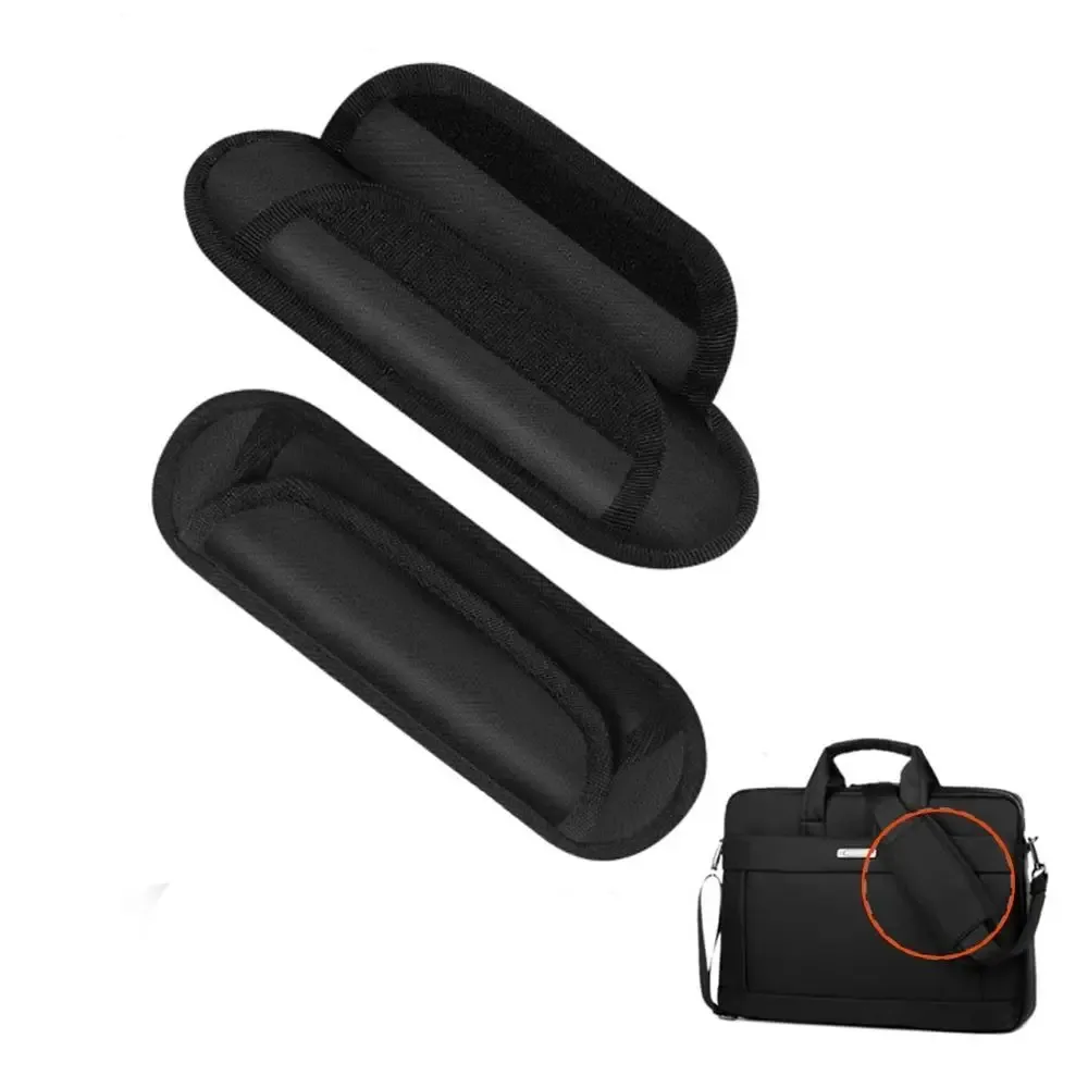 coussinet ceinture sécurité tissu noir ajustement velcro protection épaules voyage usage universel respirant antidérapant