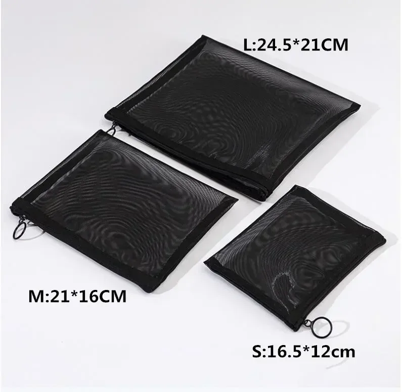 kit d'organisateur de maquillage translucide pour femmes, 1 pièce, sacs de toilette de lavage de voyage en forme de cœur, petite pochette cosmétique transparente