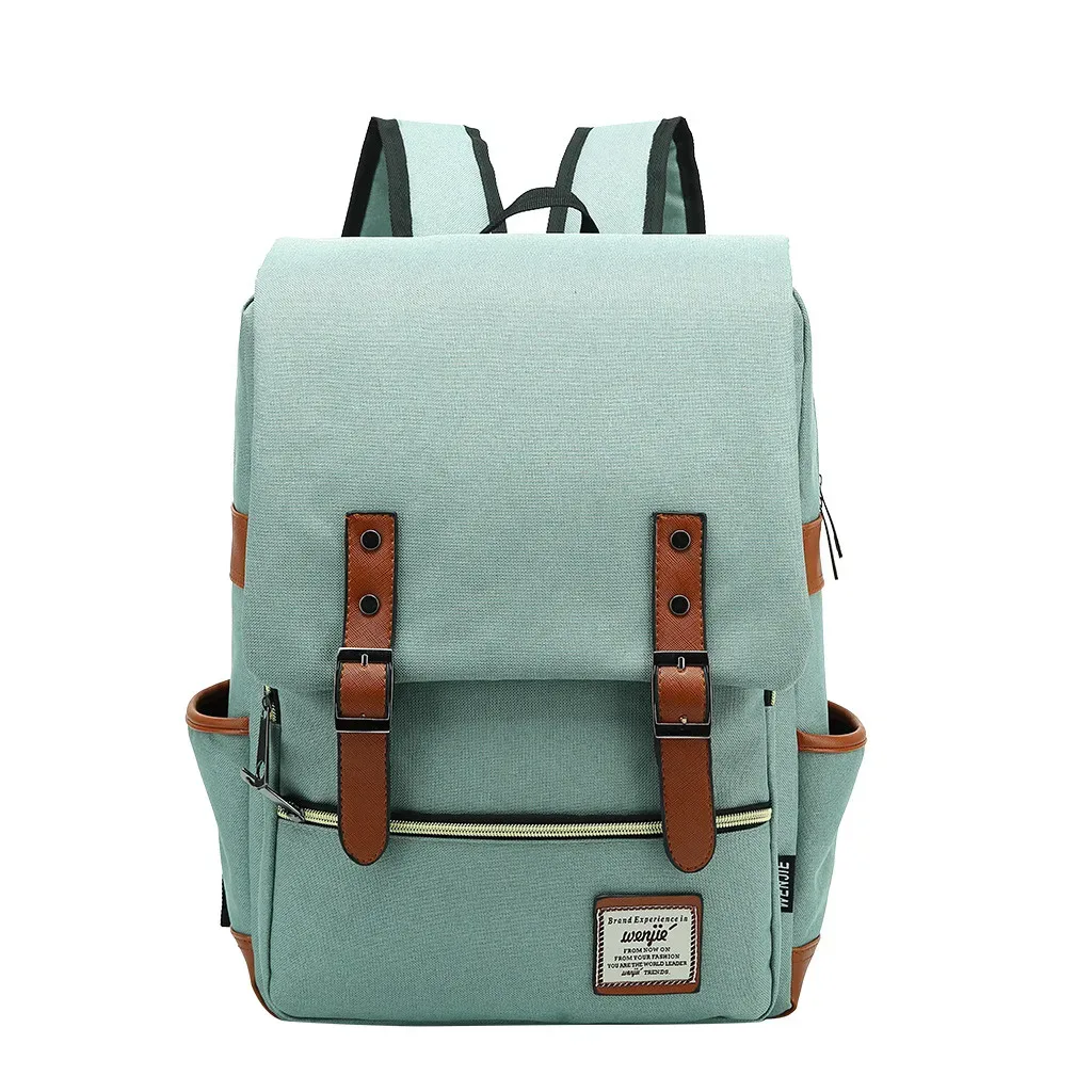 sac à dos vintage pour ordinateur portable, sacs en toile pour femmes, sacs de voyage décontractés en toile pour hommes, sacs rétro décontractés, sacs d'école pour adolescents #