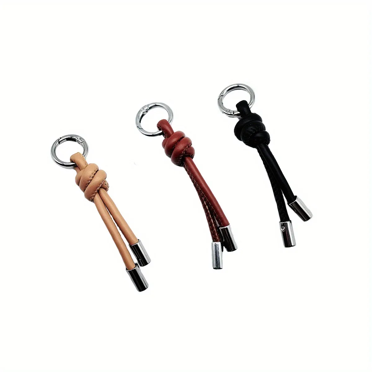 1 pièce de nouveau porte-clés pendentif, accessoires diy pour vêtements et bagages, accessoires de valise, cordon en cuir pour couple, simple et créatif.
